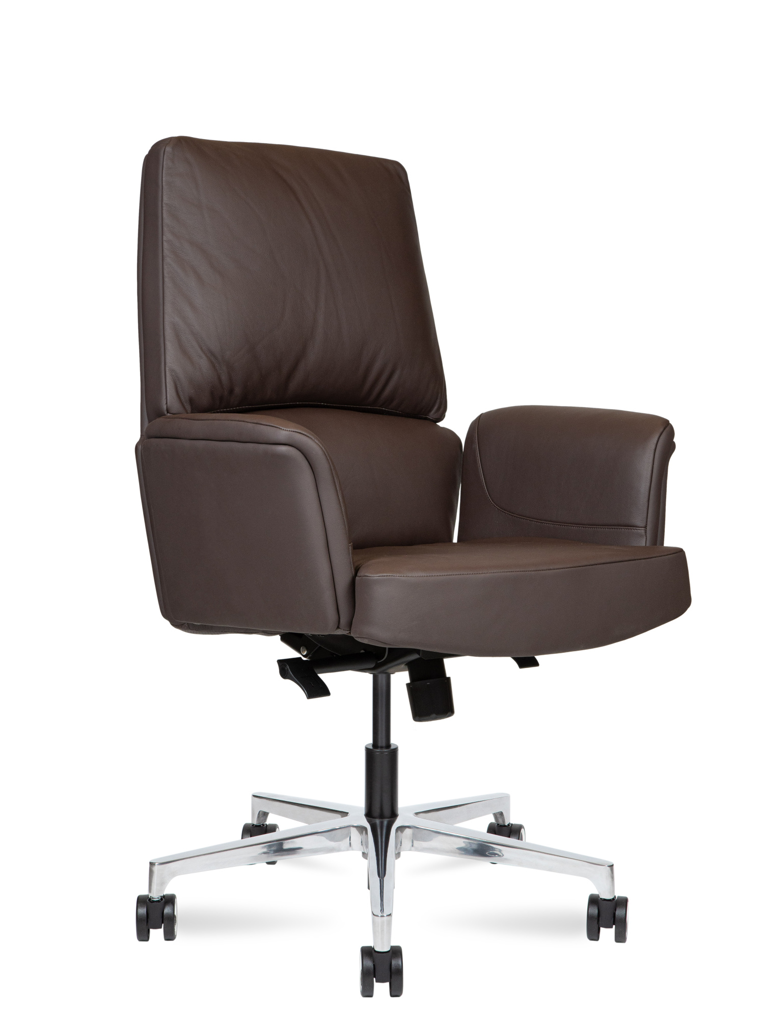 Изображение кресло norden bonno lb коричневая кожа